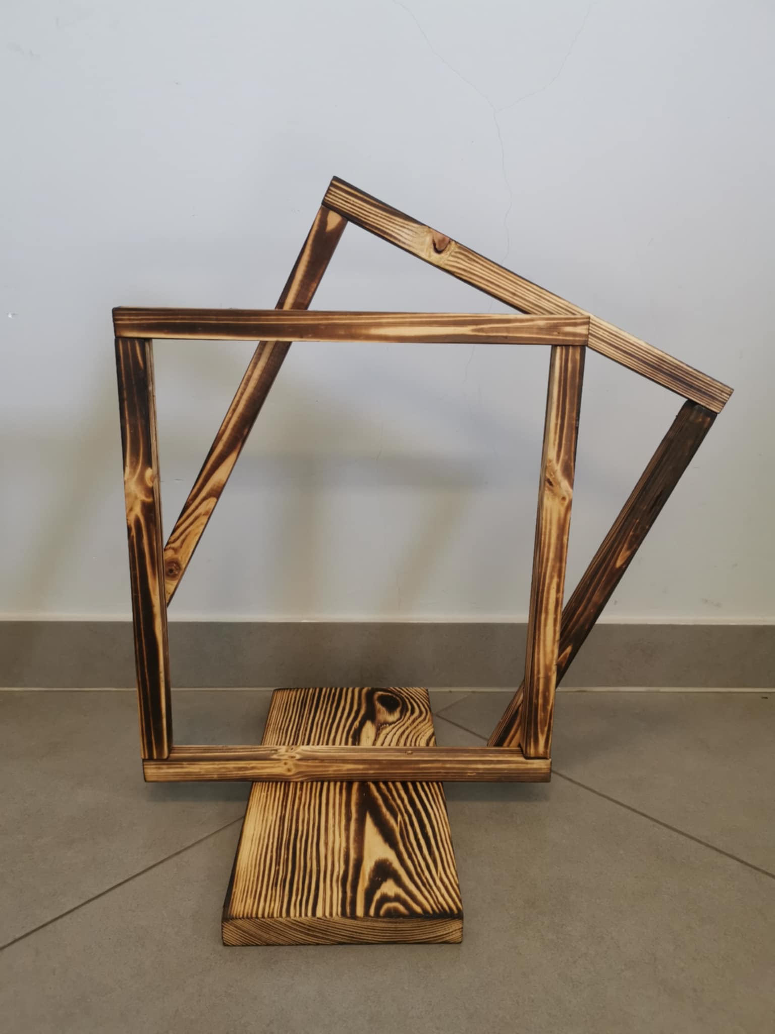 Podstawa Baza Drewniana Konstrukcja do kompozycji florystycznych Dekor nr9