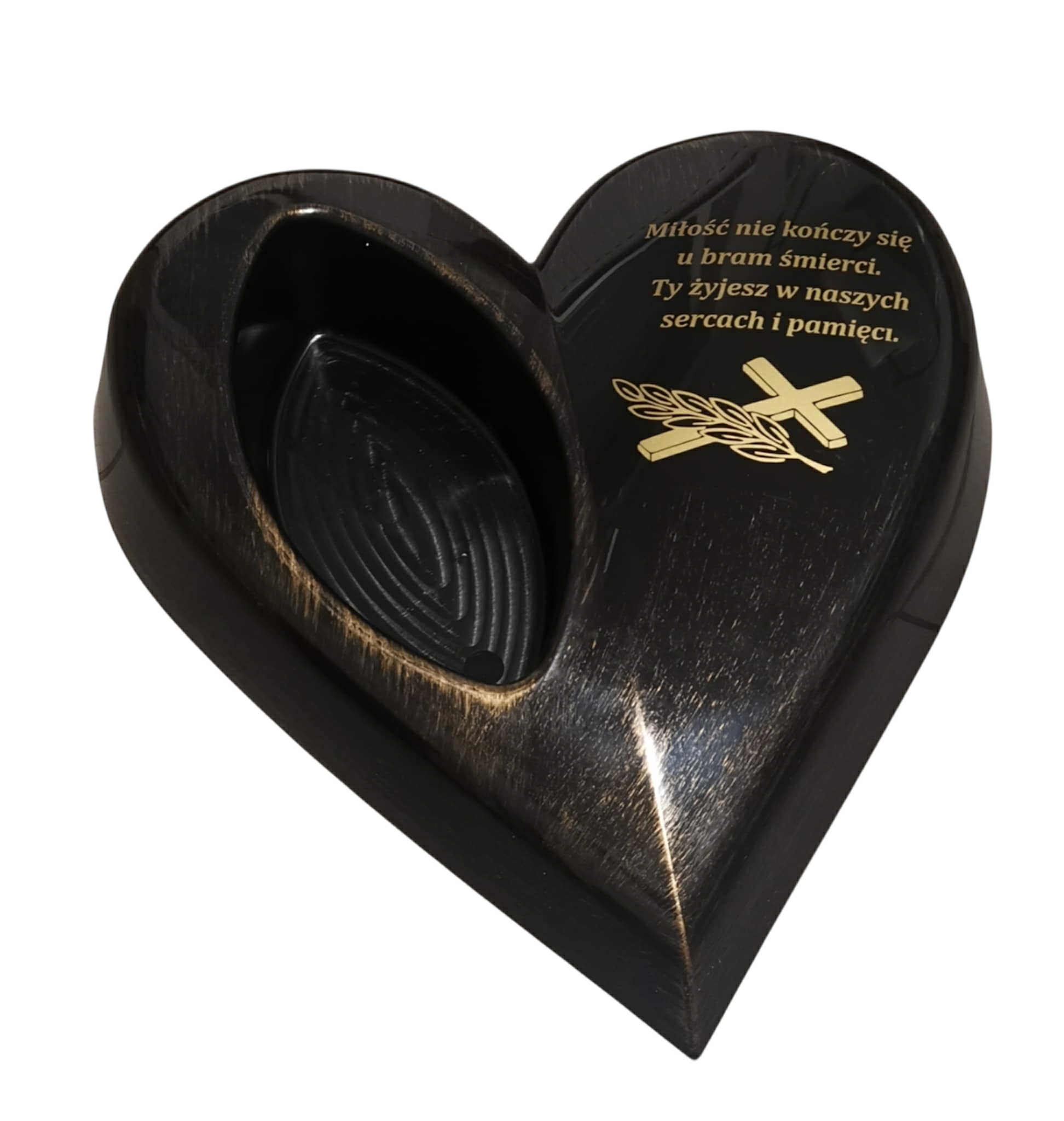 Stroik na grób cmentarz Kompozycja nagrobna funeralna SERCE Miłość...