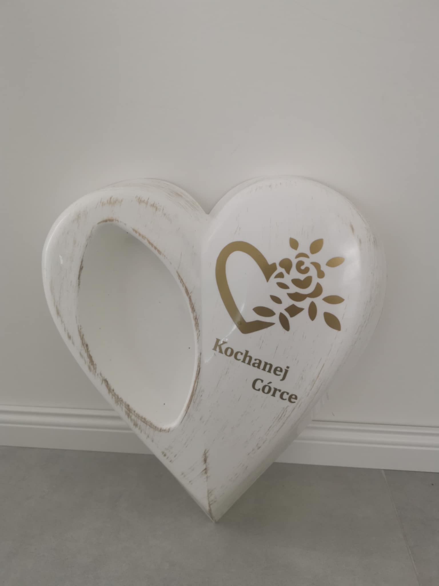 SERCE grób cmentarz Doniczka wiązanka stroik Kochanej Córce Dzień Dziecka