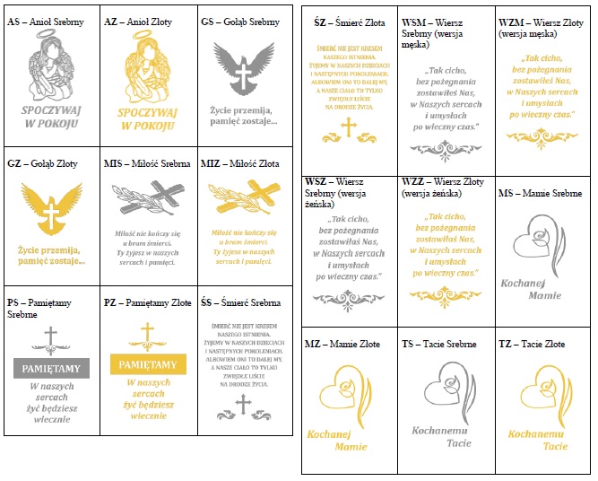 KSIĘGA na grób Podkład do stroików sztucznych Biała ze złotym