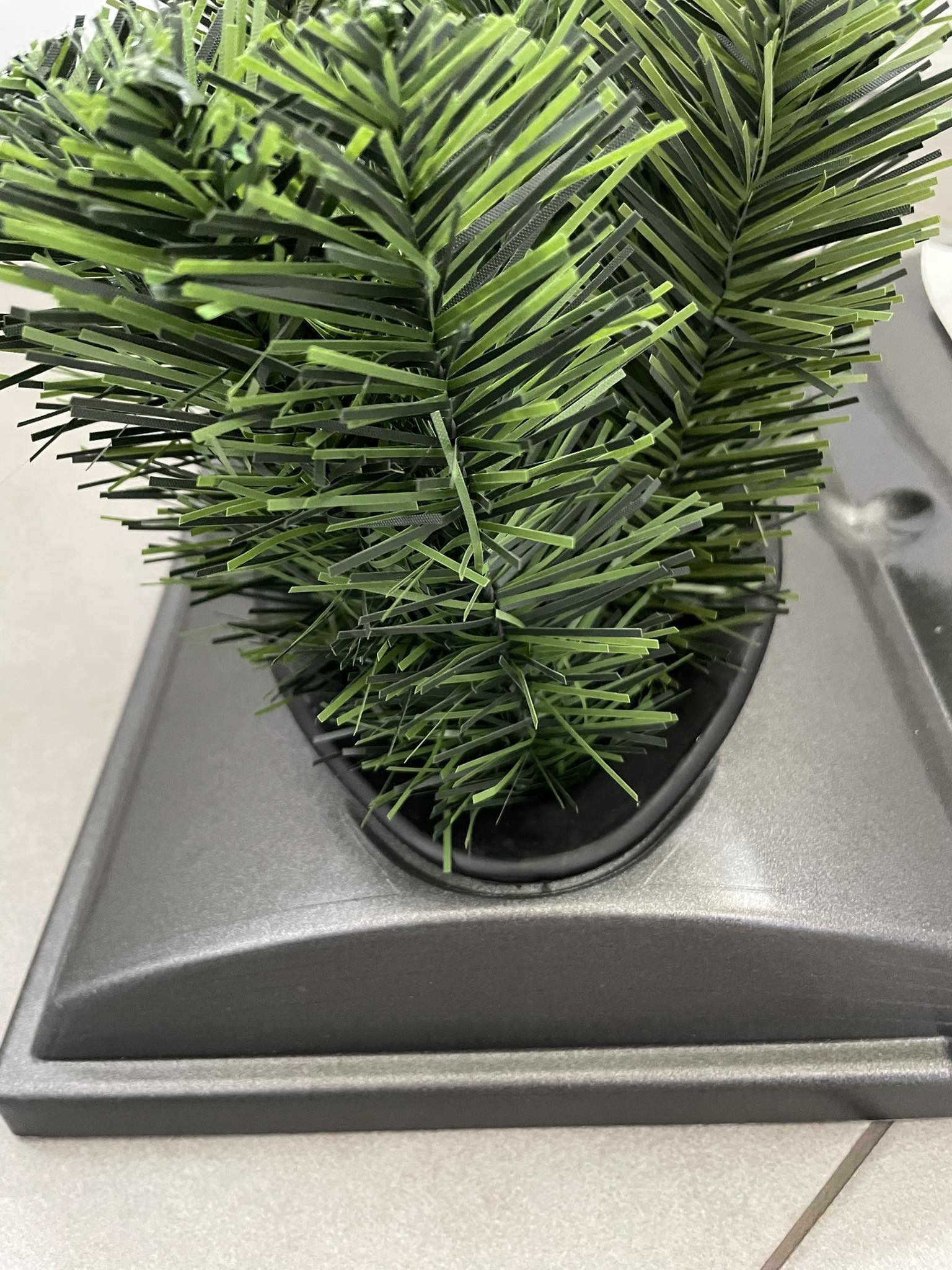 KSIĘGA na grób Podkład do stroików sztucznych Grafitowa z brokatem z doniczką