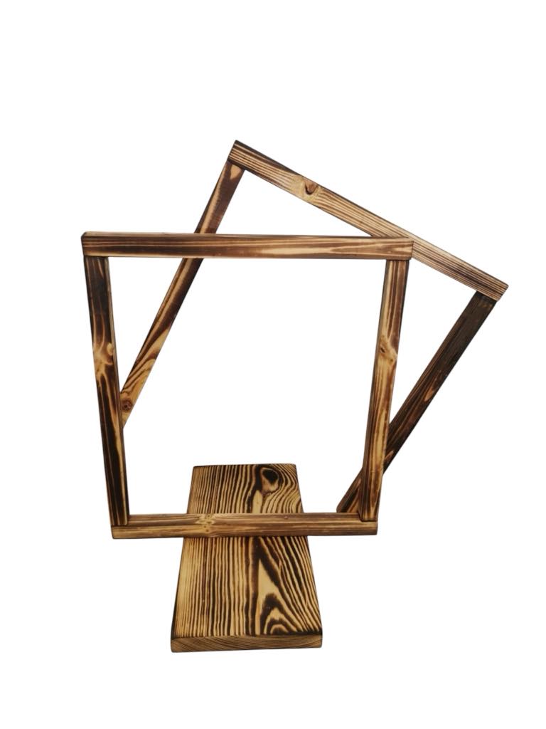 Podstawa Baza Drewniana Konstrukcja do kompozycji florystycznych Dekor nr9