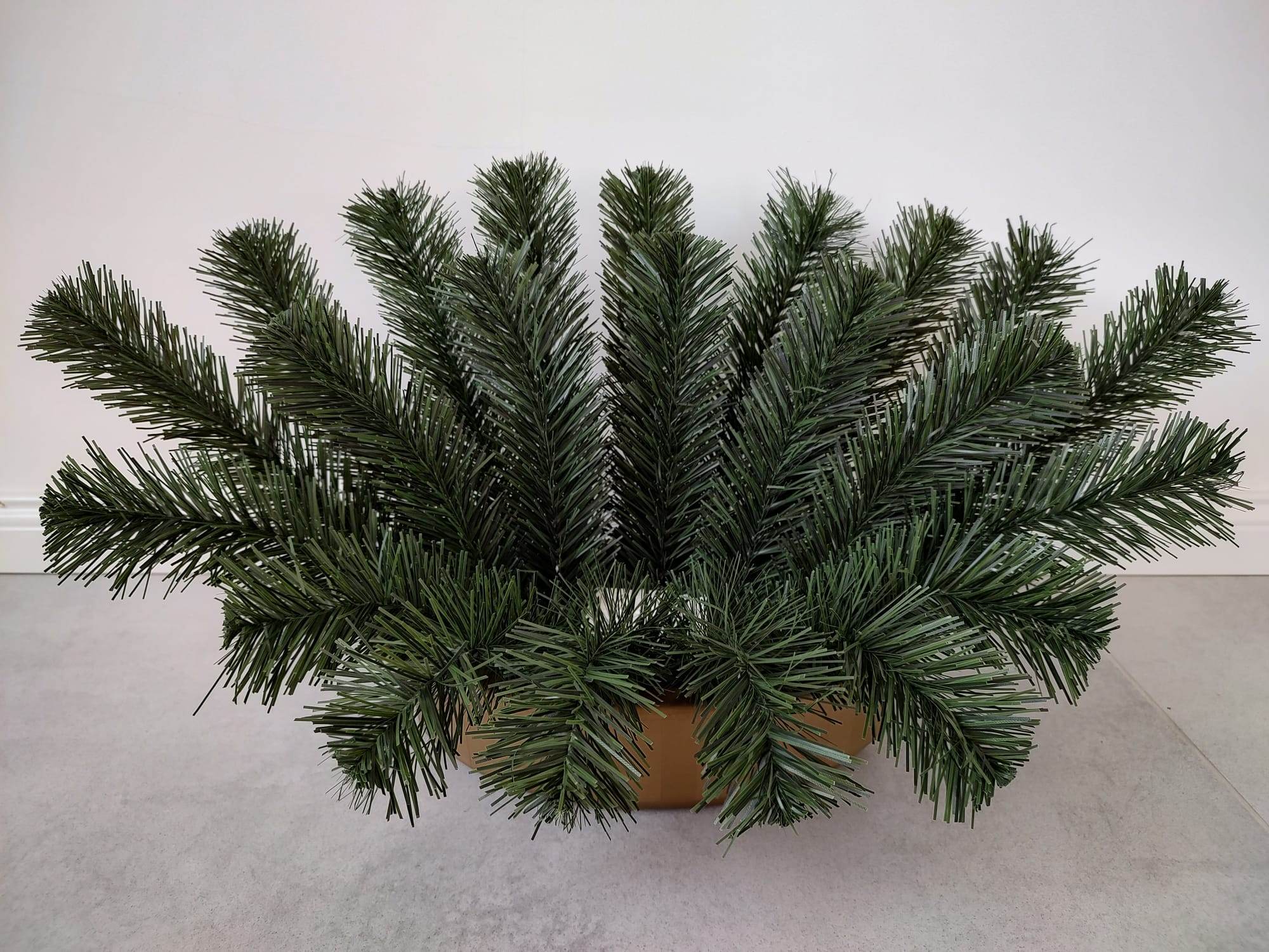 DUŻA ŁÓDKA PIRAMIDA Podkład do wiązanki stroik na pomnik grób cmentarz