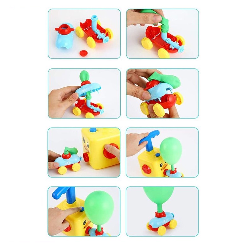 POJAZD WYRZUTNIA Z NAPĘDEM BALONOWYM-DUŻY DUCK