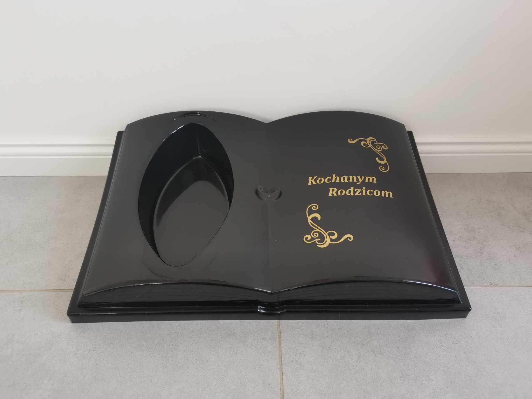 Księga nagrobna grób cmentarz wiązanka stroik Kochanym Rodzicom