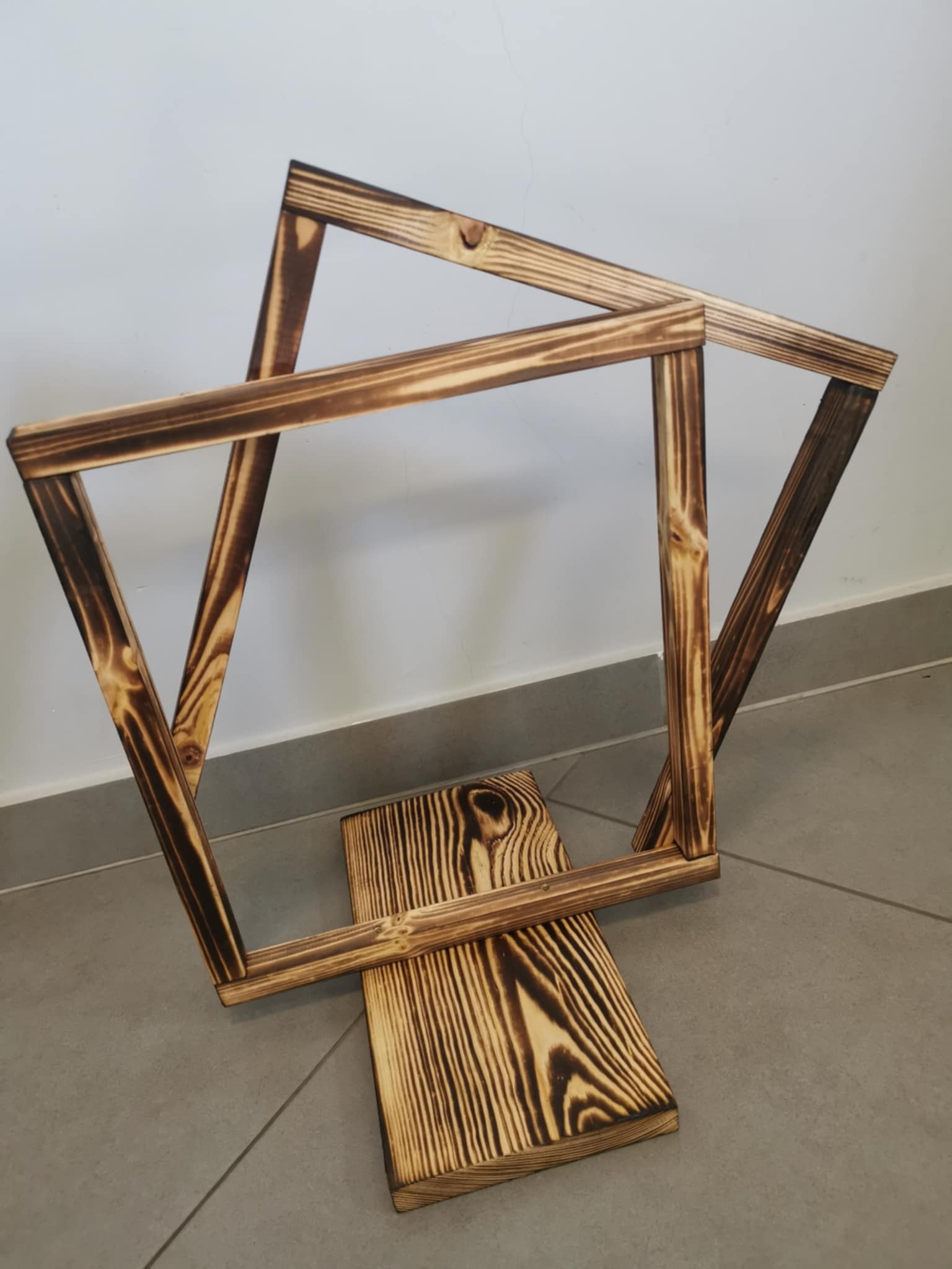 Podstawa Baza Drewniana Konstrukcja do kompozycji florystycznych Dekor nr9