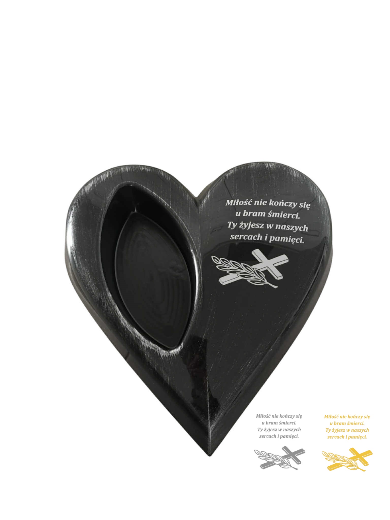 Stroik na grób cmentarz Kompozycja nagrobna funeralna SERCE Miłość...