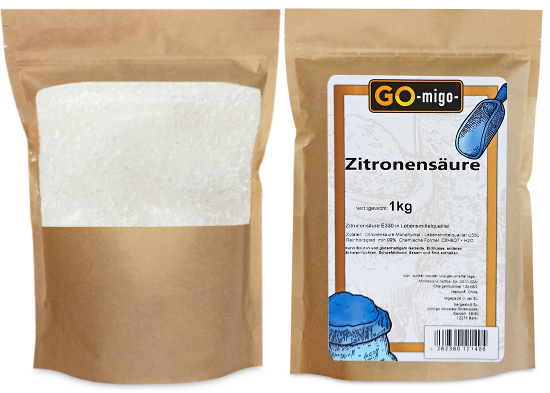 Zitronensäure Lebensmittelqualität 1 kg | Preisvergleich bei Zitronensäure Lebensmittelqualität 1 kg | Preisvergleich bei