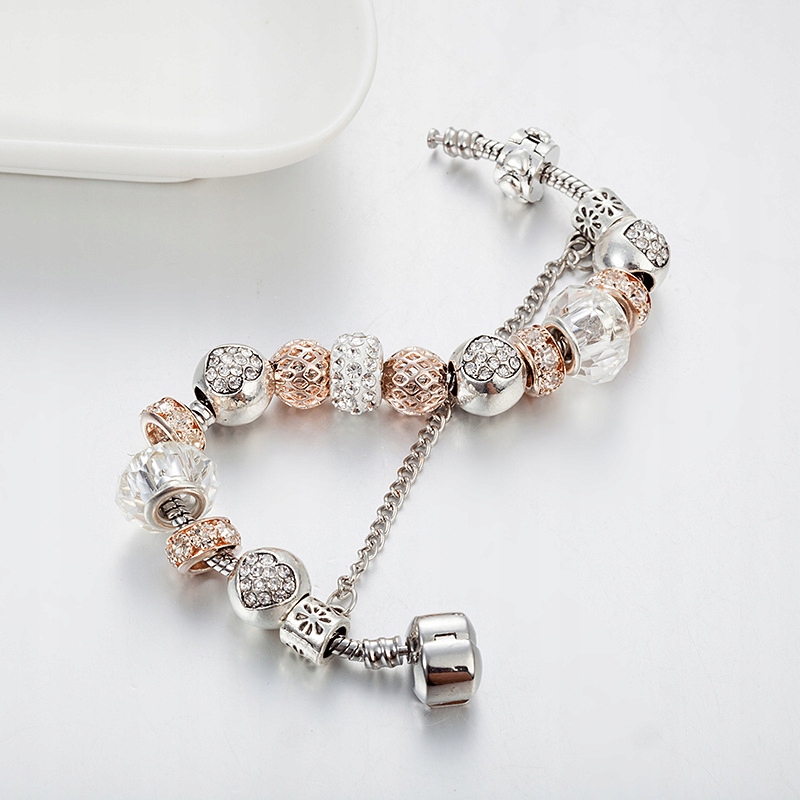 Bransoletka modułowa Charms Beads Kule 18 cm