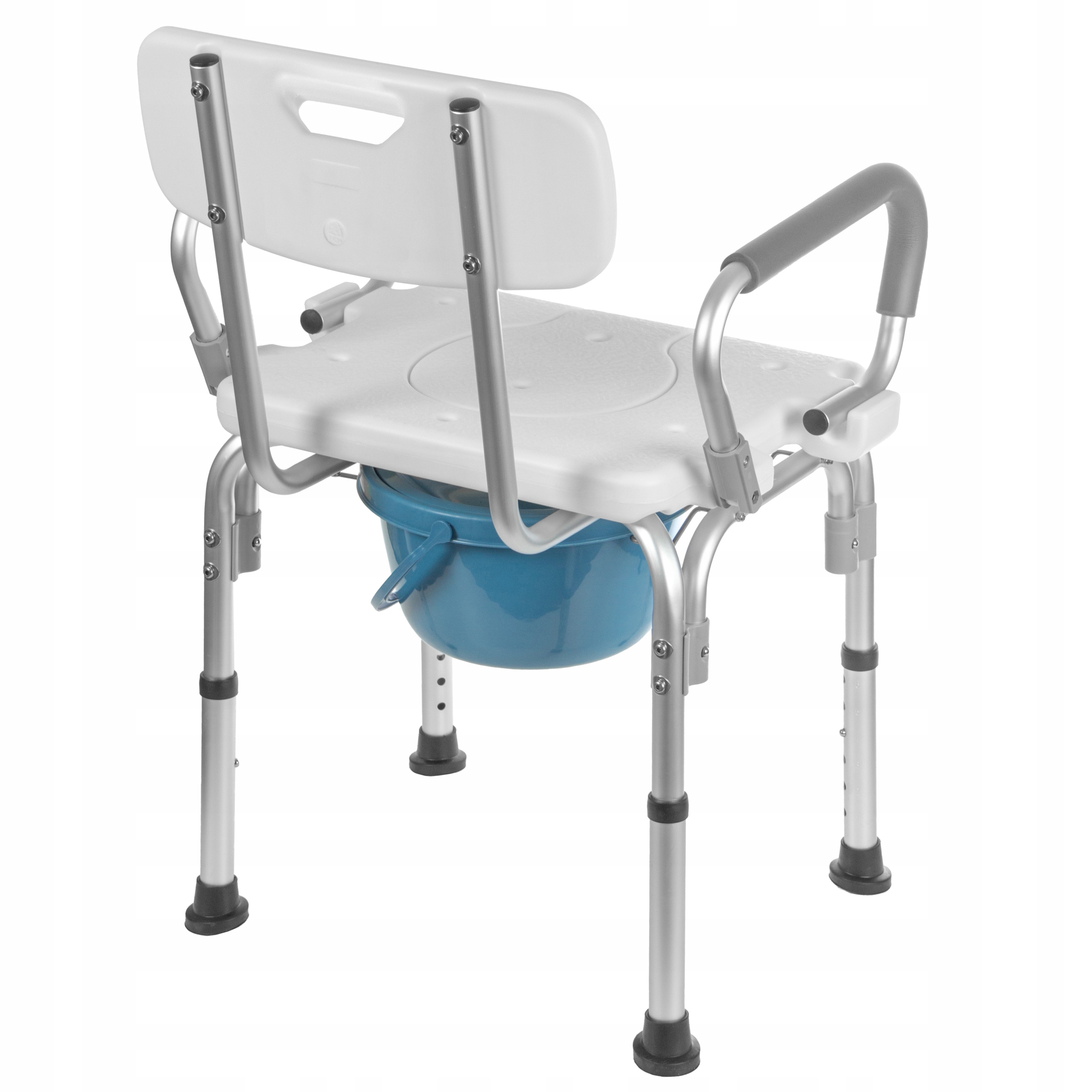 KRZESŁO PRYSZNICOWE WC TOALETA Z OTWOREM SANITARNE