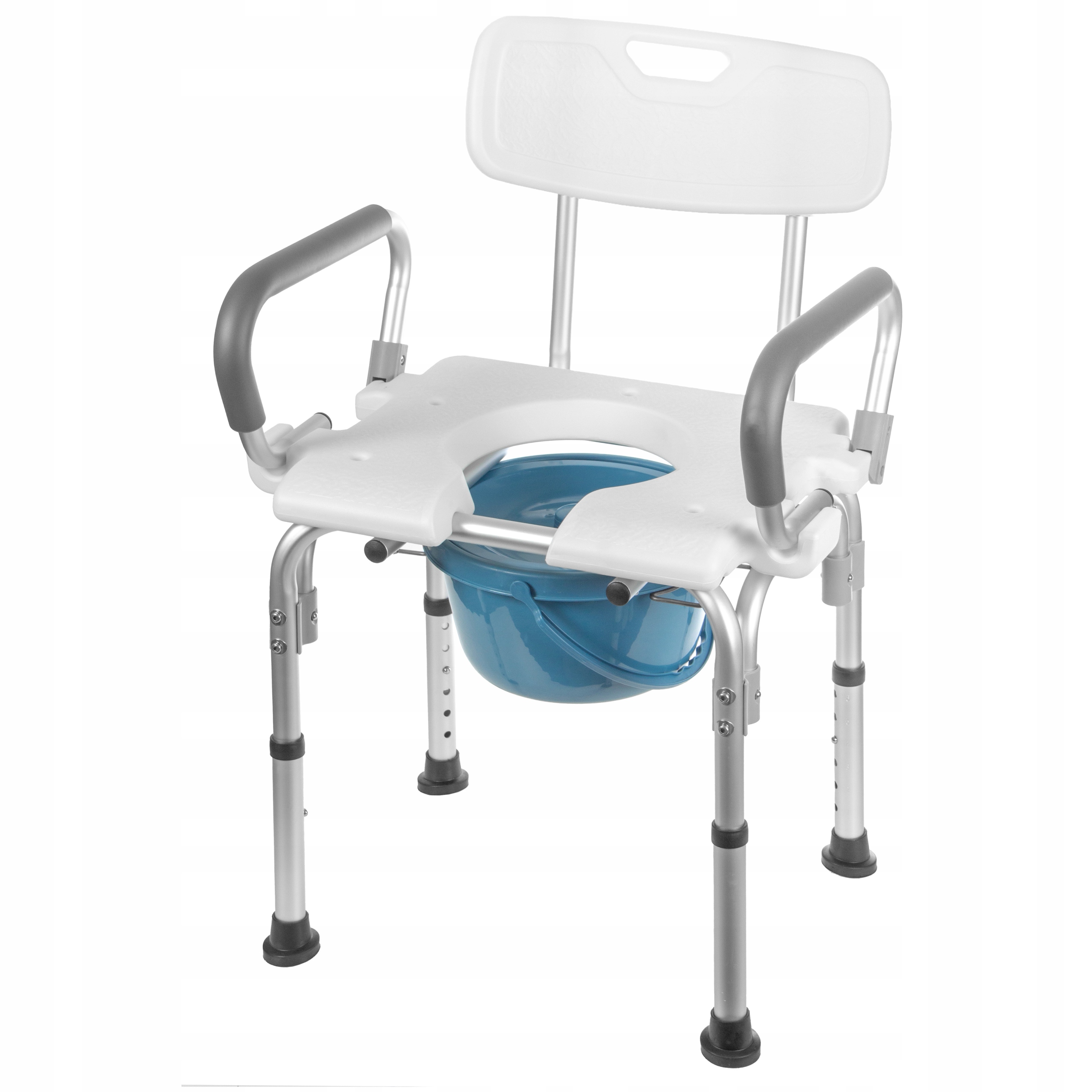 KRZESŁO PRYSZNICOWE WC TOALETA Z OTWOREM SANITARNE