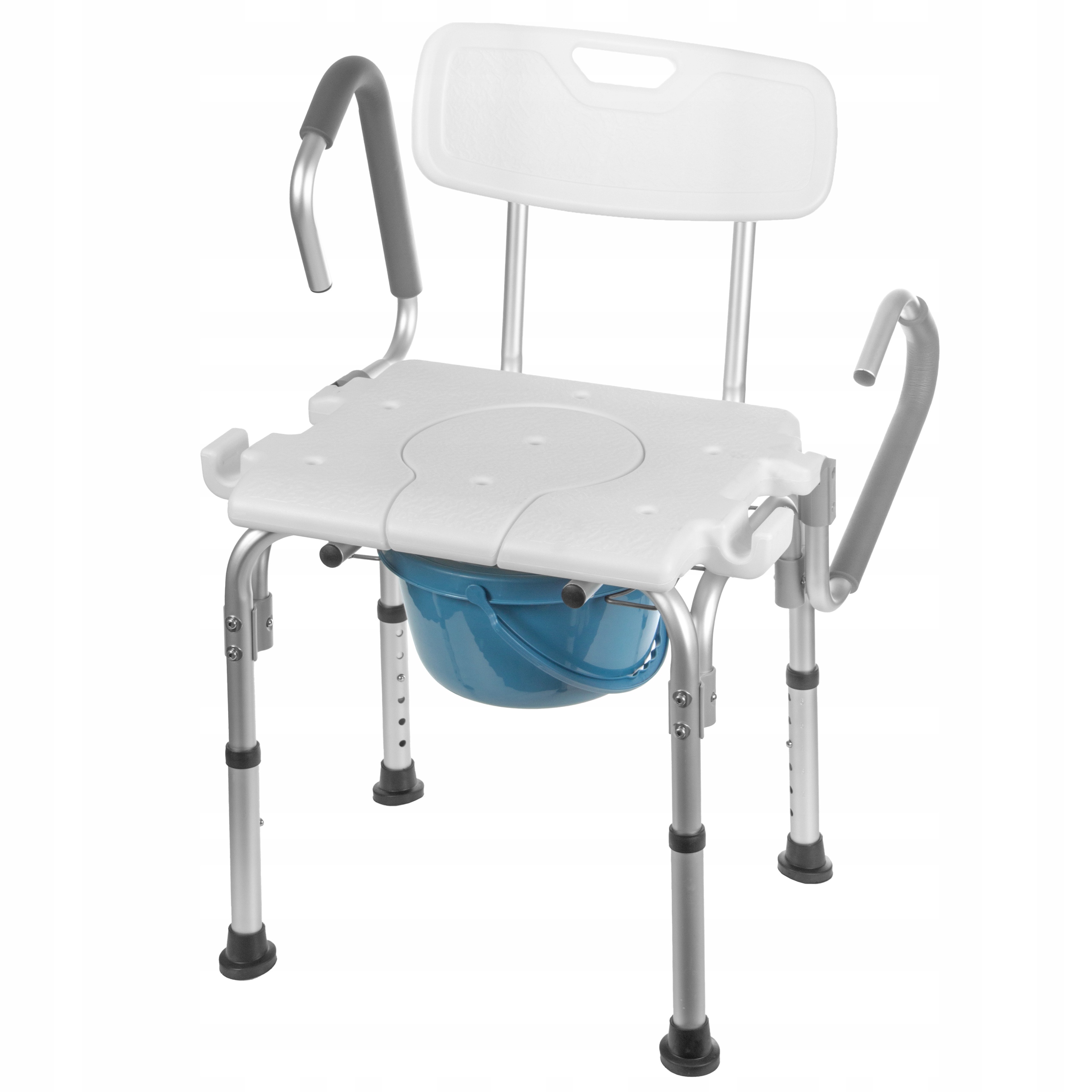 KRZESŁO PRYSZNICOWE WC TOALETA Z OTWOREM SANITARNE