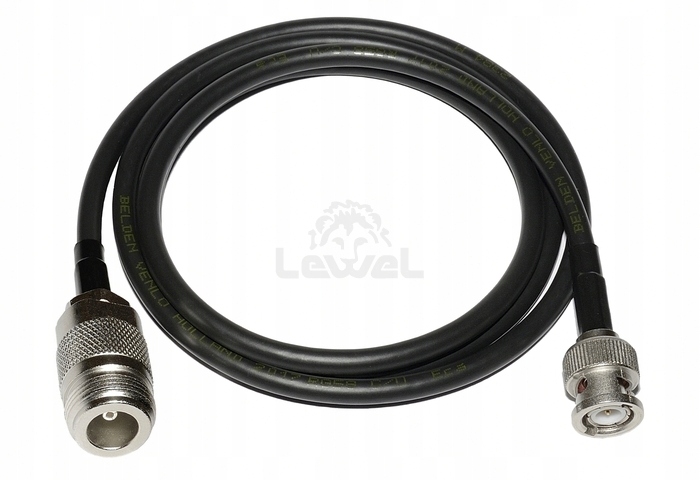 Jumper BNC wtyk/ N gniazdo /RG58