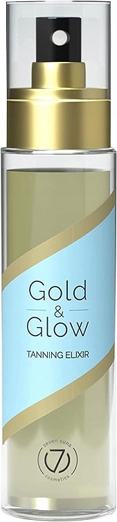 7Suns Gold Glow eliksir olejek do opalania w solarium i na słońcu