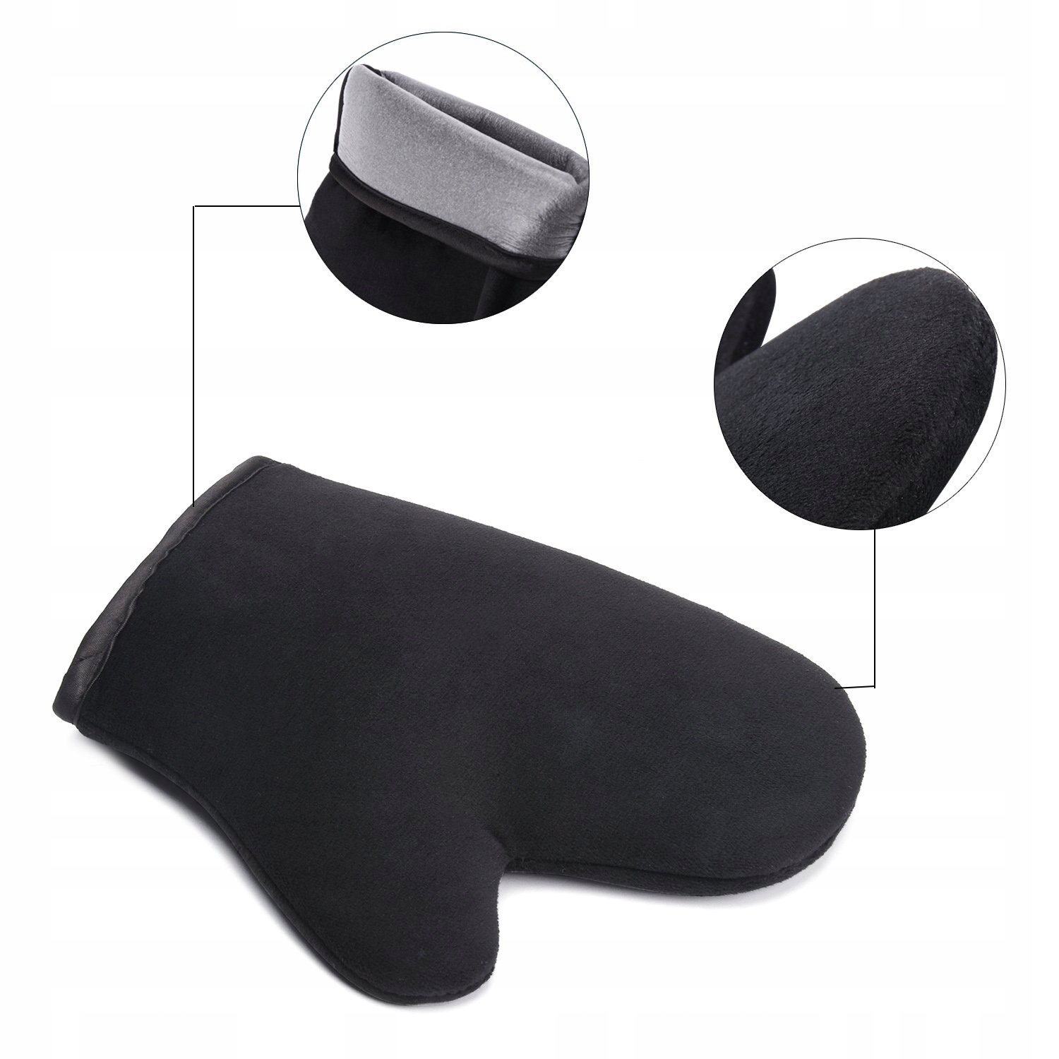 Rękawica do aplikacji bronzera samoopalacza palec