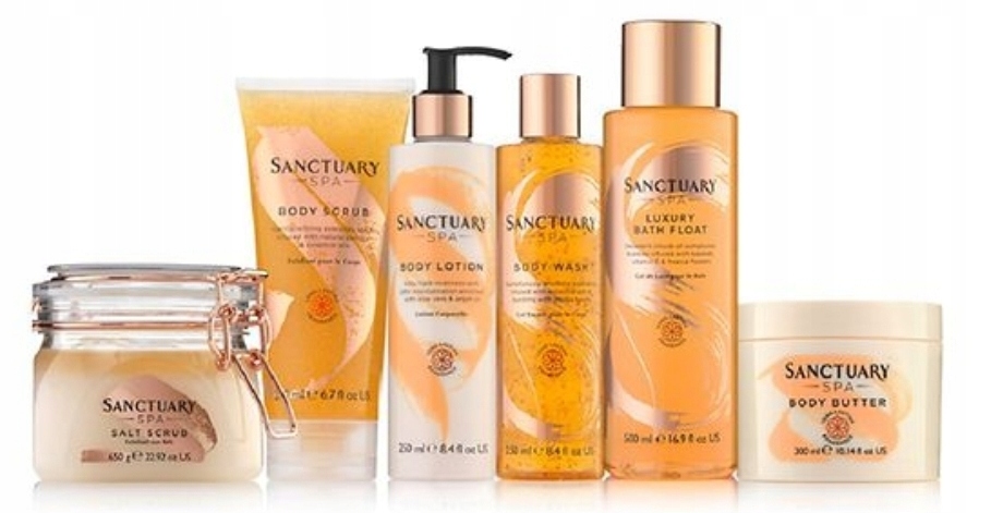 Sanctuary Hot Body Scrub glinka peeling do ciała