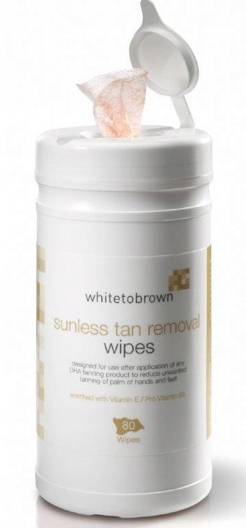 Chusteczki do usuwania plam samoopalacza