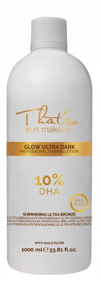 That'so płyn do opalania Glow Ultra Dark 10% 250ml