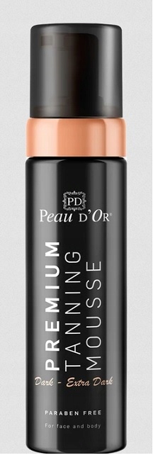 Peau D'or Premium pianka samoopalająca do twarzy i ciała extra dark