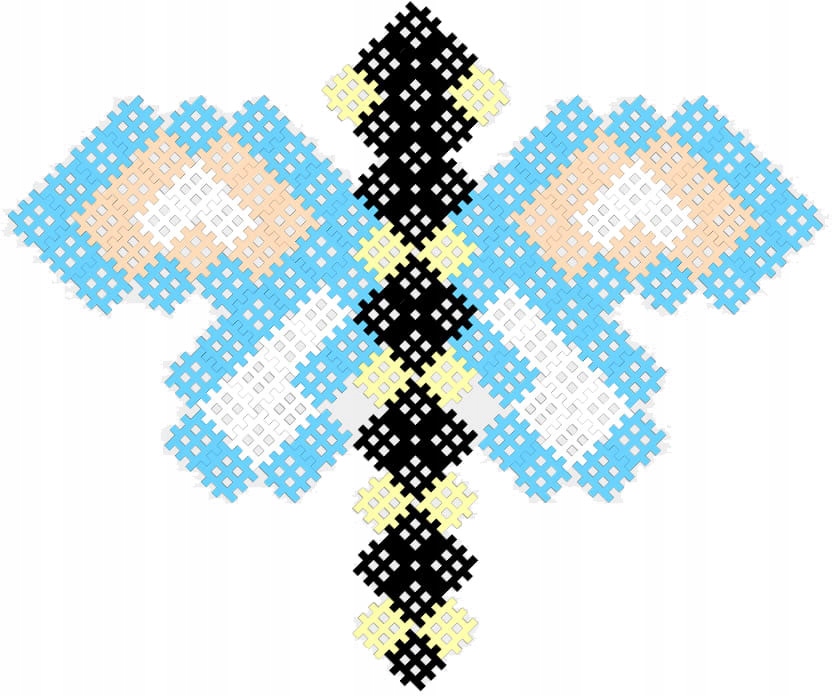 Marioinex Micro Waffle 150 elementów WAŻKA - obraz puzzle