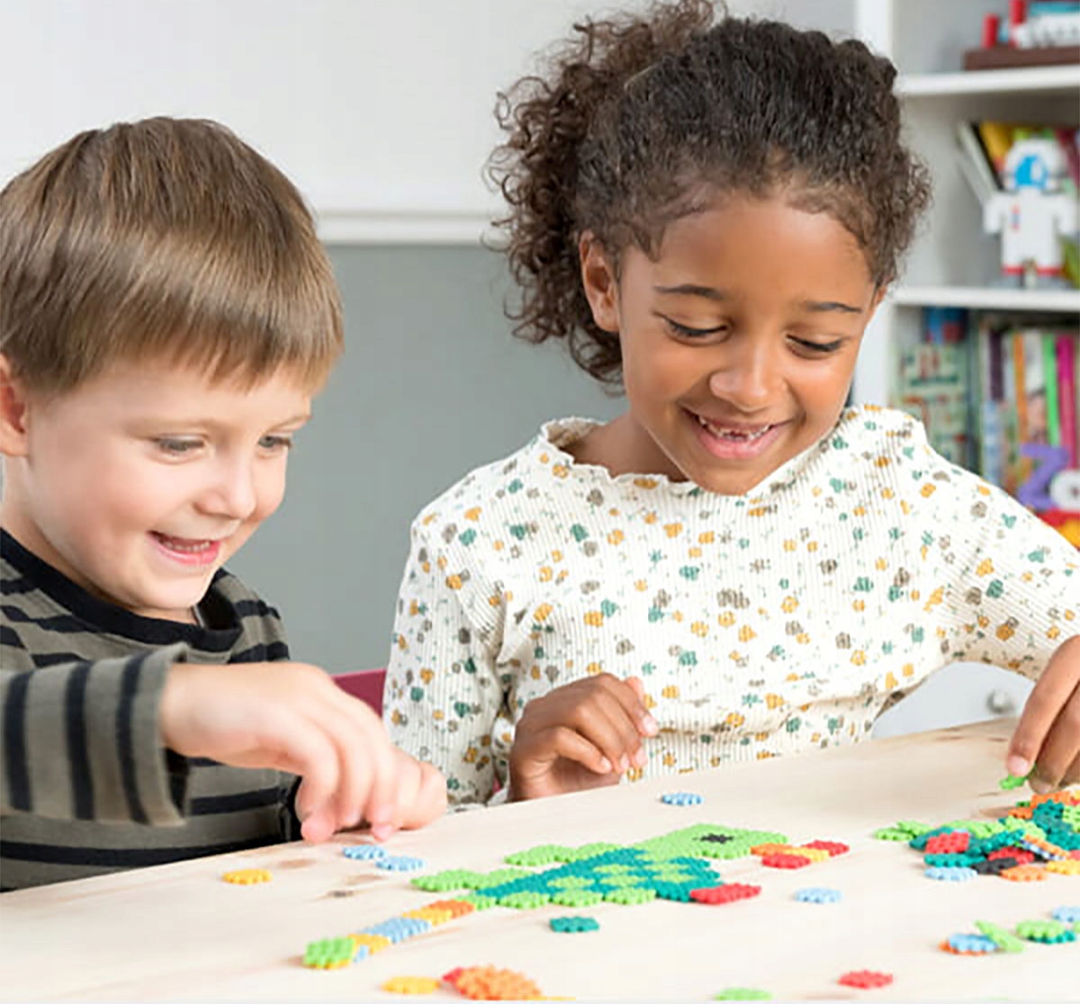 Marioinex Micro Waffle 120 elementów KUCYK - obraz puzzle