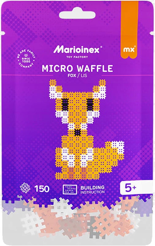 Marioinex Micro Waffle 150 elementów LIS / LISEK - obraz puzzle