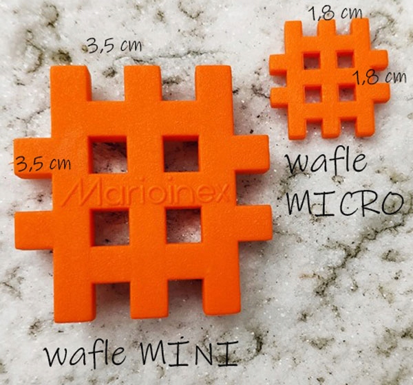 Micro Waffle Marioinex SYRENKA / MAŁA SYRENKA - obraz puzzle 150 elementów