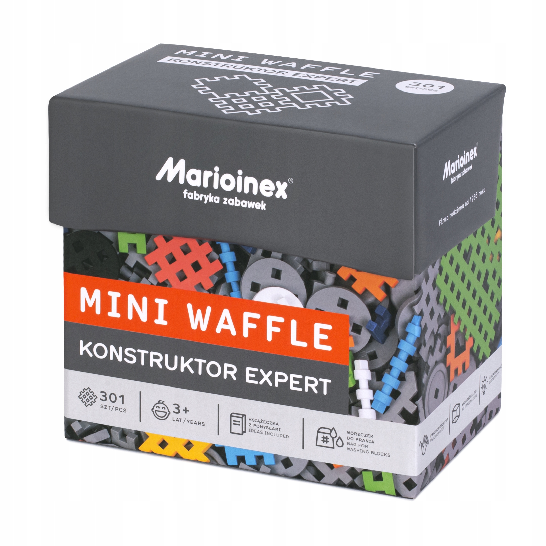 MINI WAFFLE KONSTRUKTOR EXPERT 301EL 3+ MARIOINEX