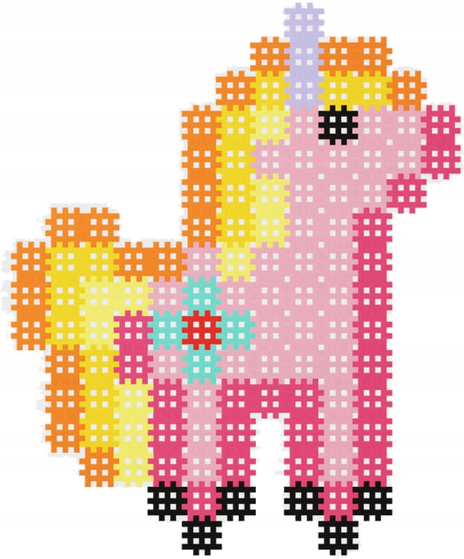 Marioinex Micro Waffle 120 elementów KUCYK - obraz puzzle