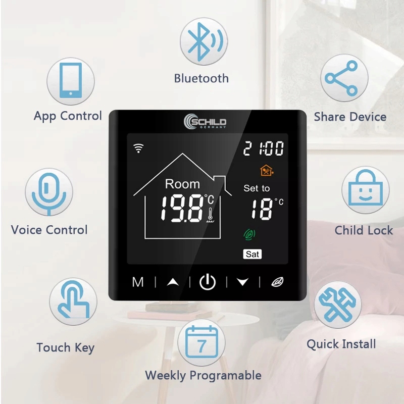 WiFi sterownik 230V termostat czujnik regulator