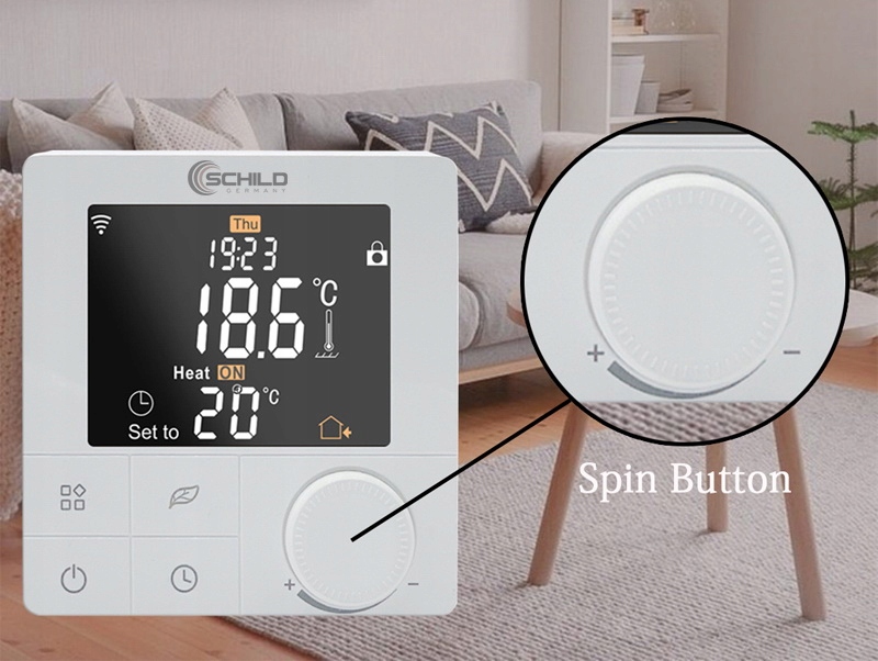 WiFi sterownik 230V termostat czujnik regulator PODŁOGÓWKI MATY GRZEWCZEJ