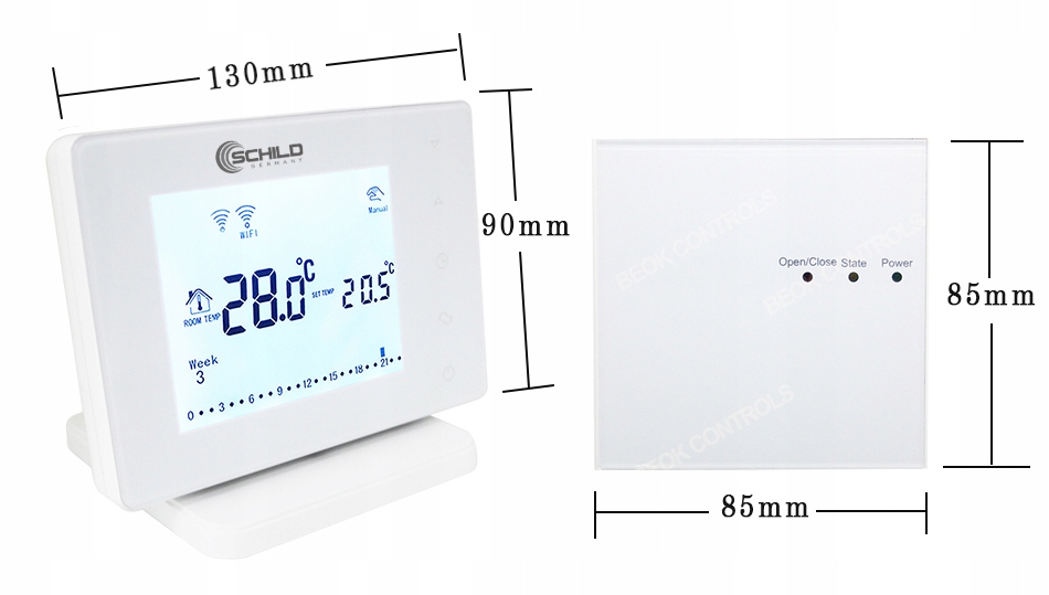 TUYA Bezprzewodowy regulator temperatury termostat