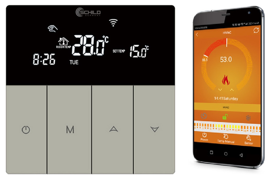 Termostat regulator temparatury sterownik czujnik