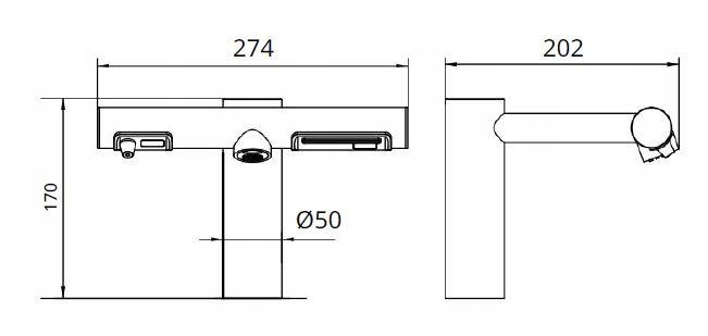 3w1soap Suszarka kran z wodą podajnik mydła automat wylewka mydło woda susz