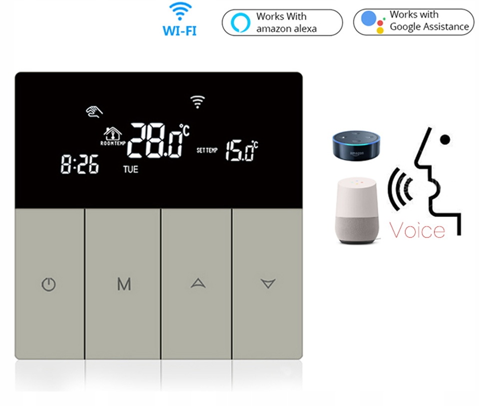 Termostat regulator temparatury do podłogówki 230V