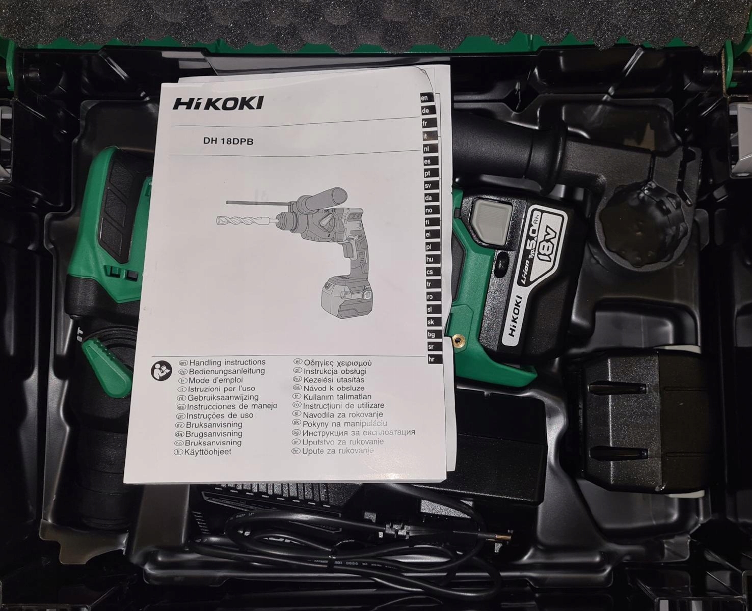 Młotowiertarka HiKOKI DH18DPB SDS+WIERTARKA WKRĘTARKA udarowa bezprzewodowa