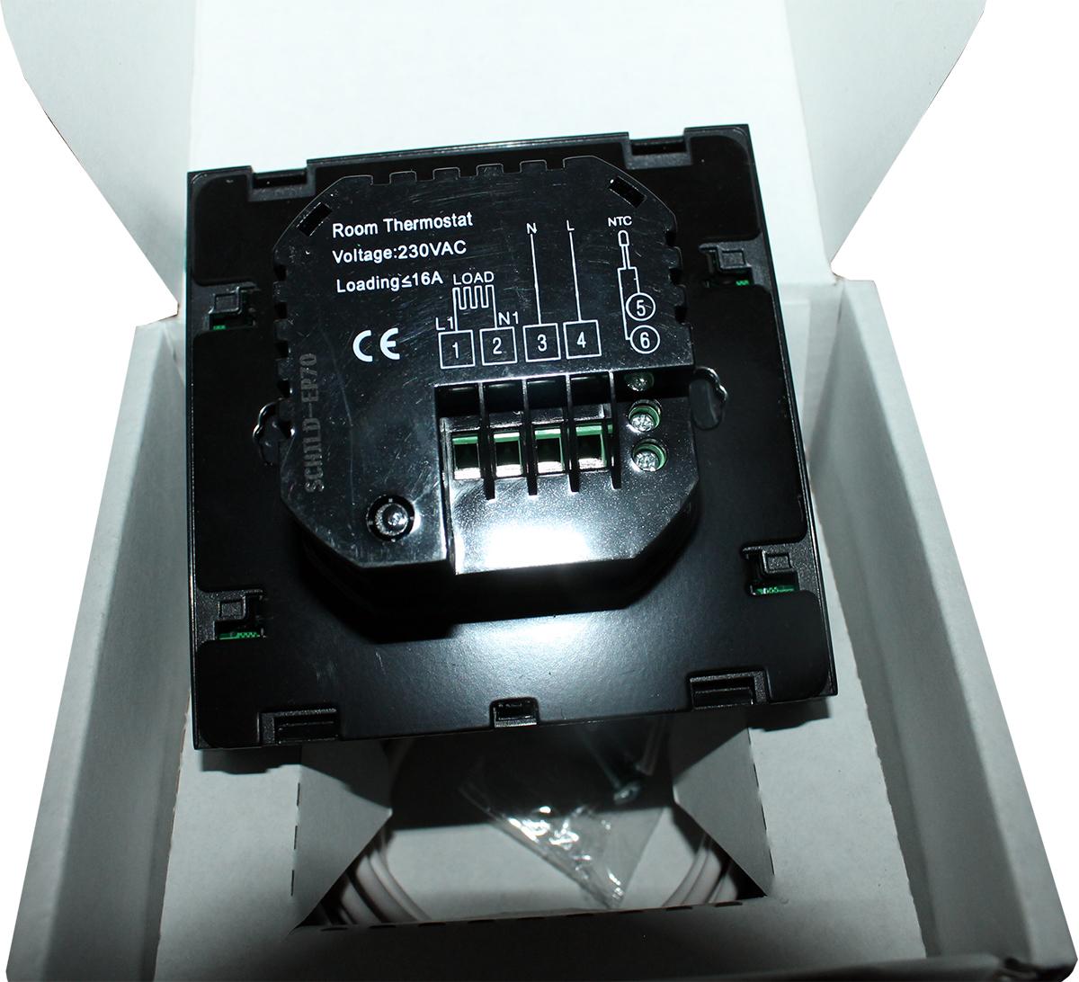 SZKŁO REGULATOR TEMPERATURY TERMOSTAT STEROWNIK