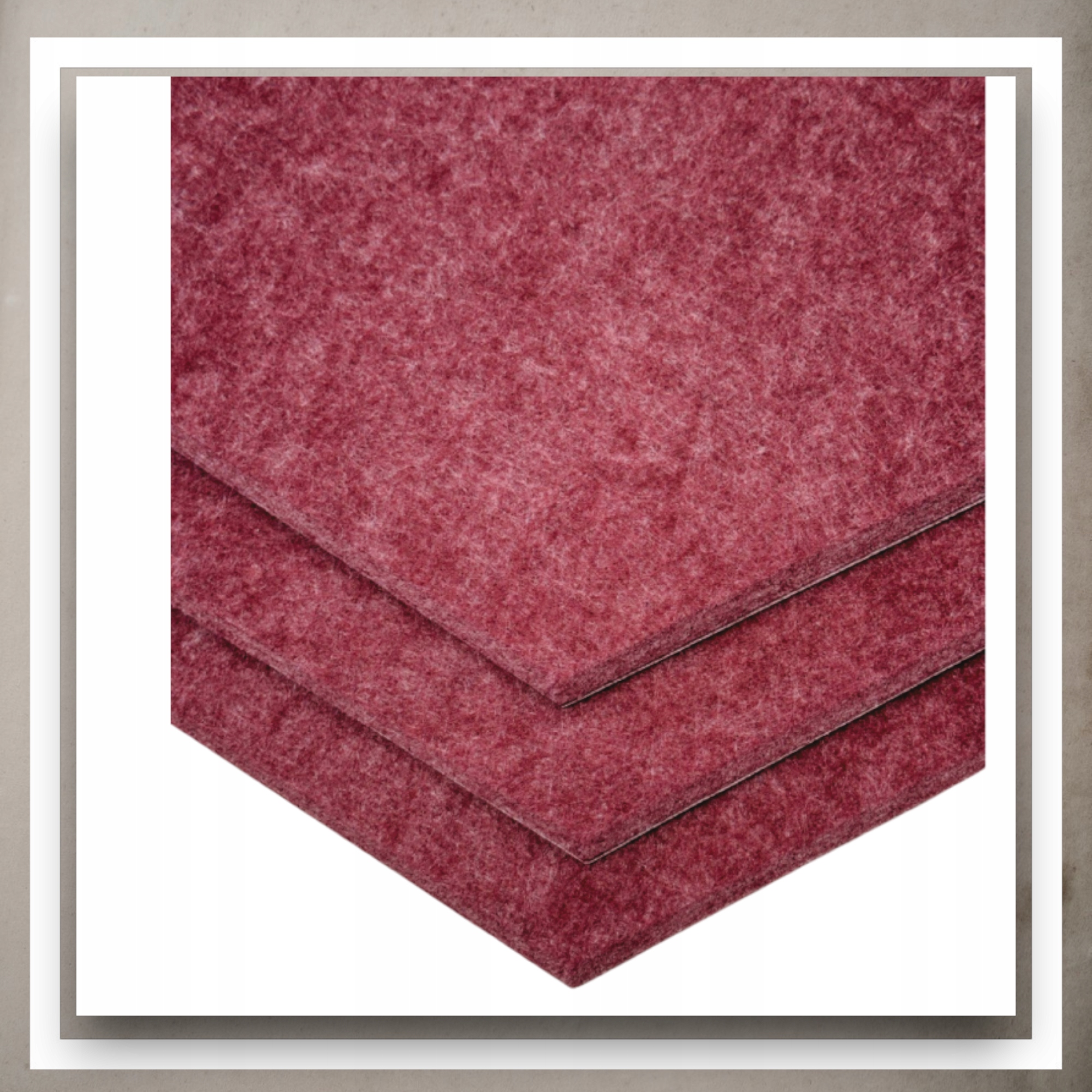 Panele Ścienne Filcowe 3D Heksagon Zagłówek Samoprzylepne Akustyczne Soft