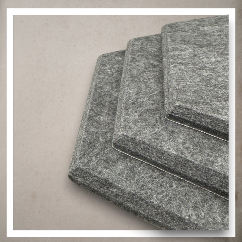 Panele Ścienne Filcowe 3D Heksagon Zagłówek Samoprzylepne Akustyczne Soft