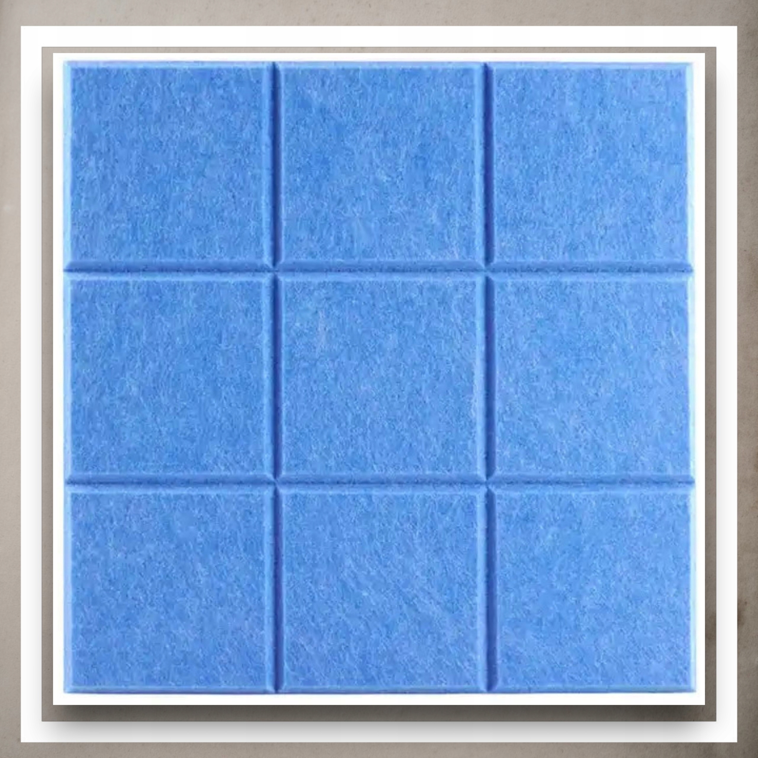 Panele Ścienne Filcowe 3D Kwadrat Zagłówek Samoprzylepne Akustyczne Soft