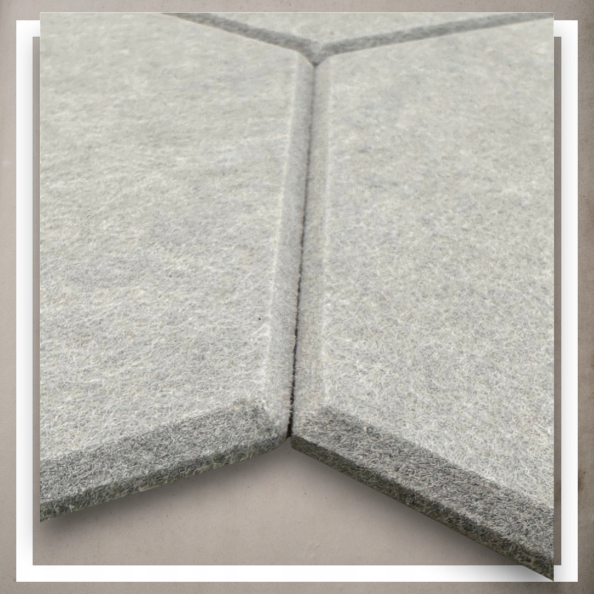 Panele Ścienne Filcowe 3D Heksagon Zagłówek Samoprzylepne Akustyczne Soft