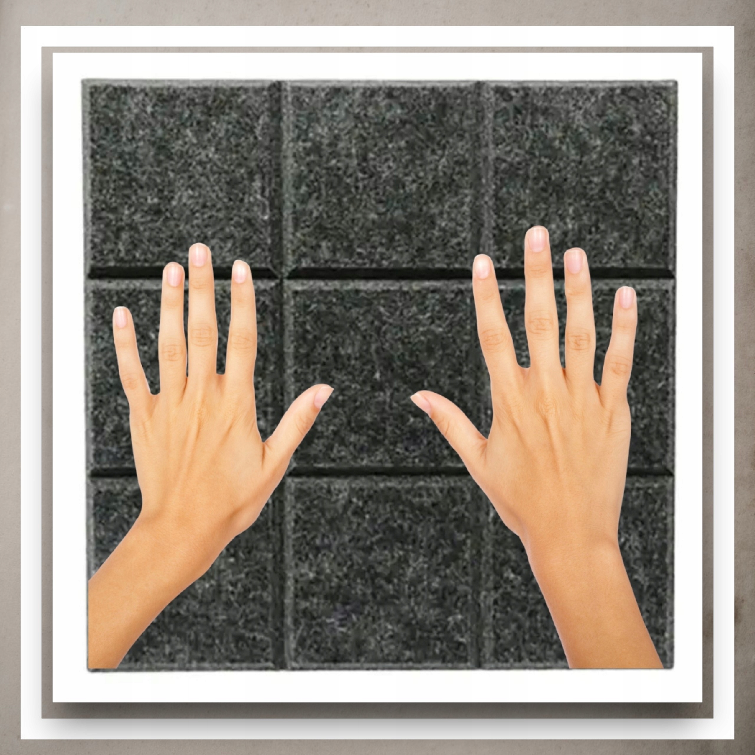 Panele Ścienne Filcowe 3D Kwadrat Zagłówek Samoprzylepne Akustyczne Soft