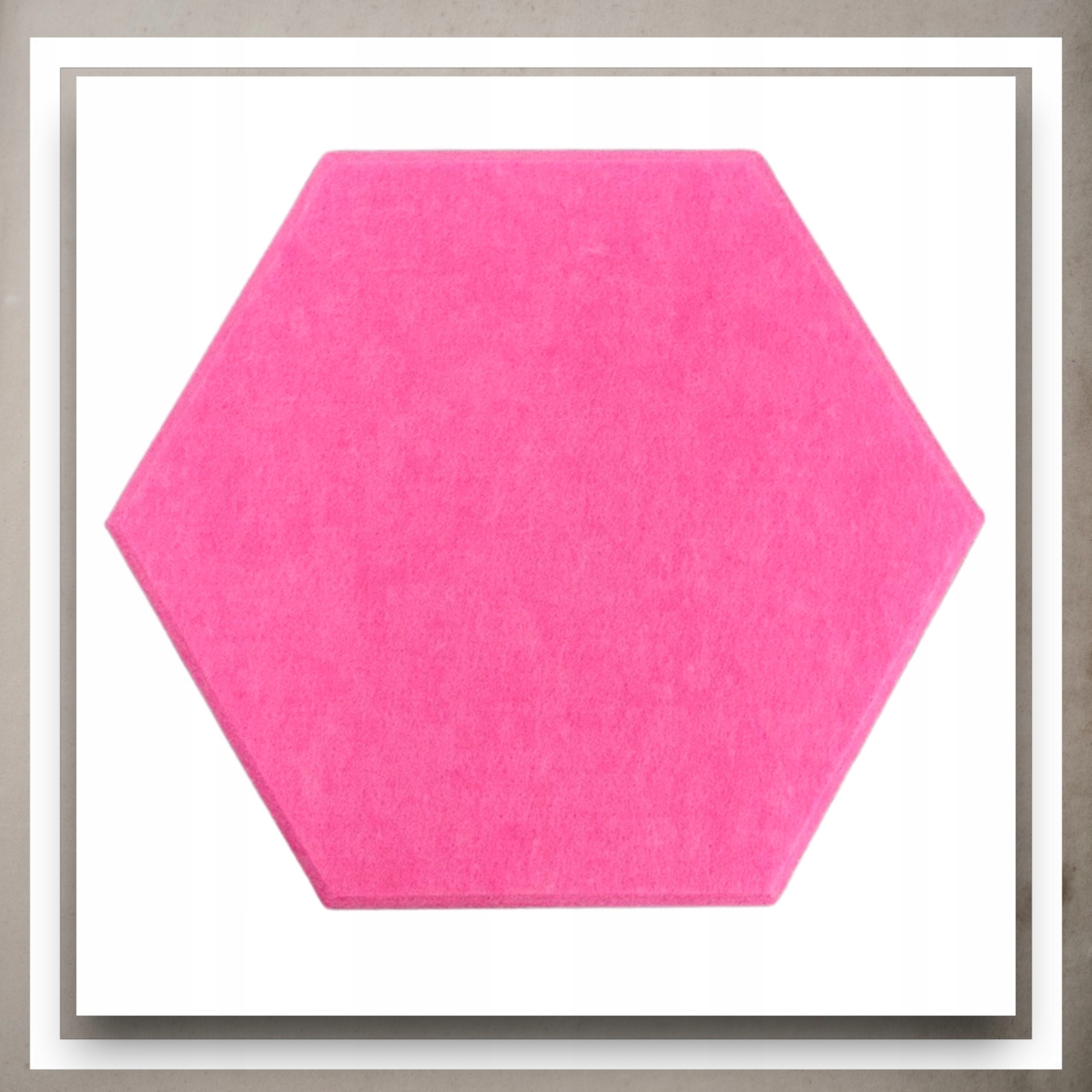 Panele Ścienne Filcowe 3D Heksagon Zagłówek Samoprzylepne Akustyczne Soft