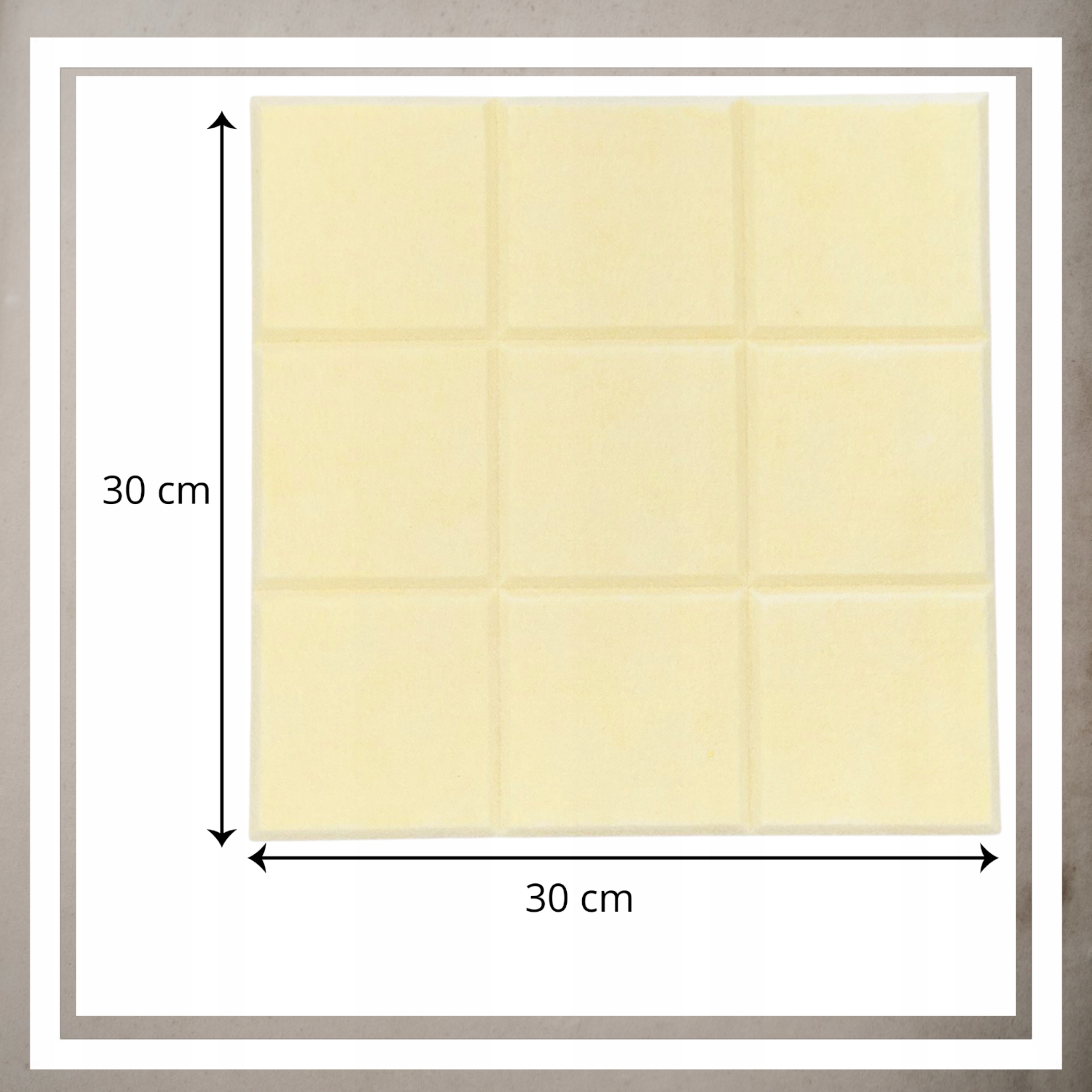 Panele Ścienne Filcowe 3D Kwadrat Zagłówek Samoprzylepne Akustyczne Soft