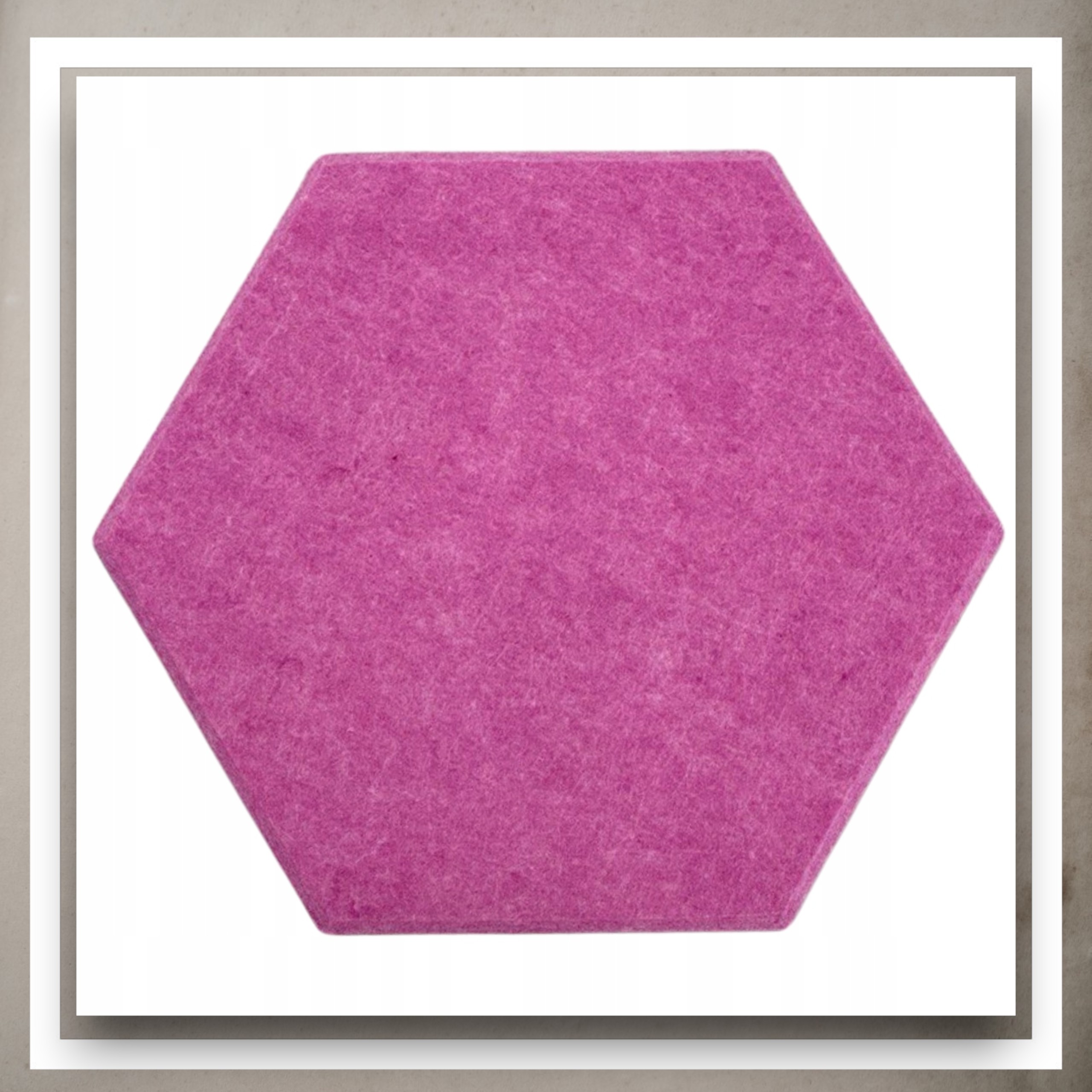 Panele Ścienne Filcowe 3D Heksagon Zagłówek Samoprzylepne Akustyczne Soft