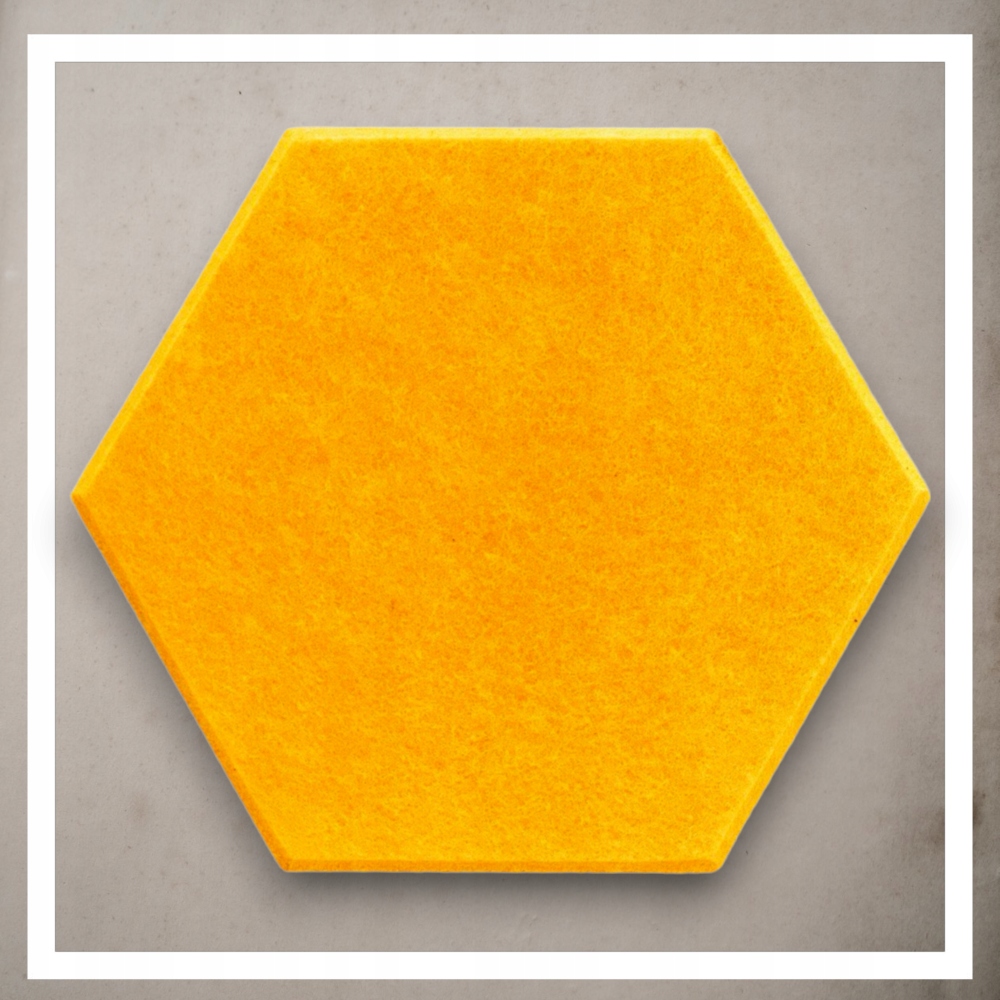 Panele Scienne Filcowe 3D Heksagon Zaglowek Samoprzylepne Akustyczne Soft