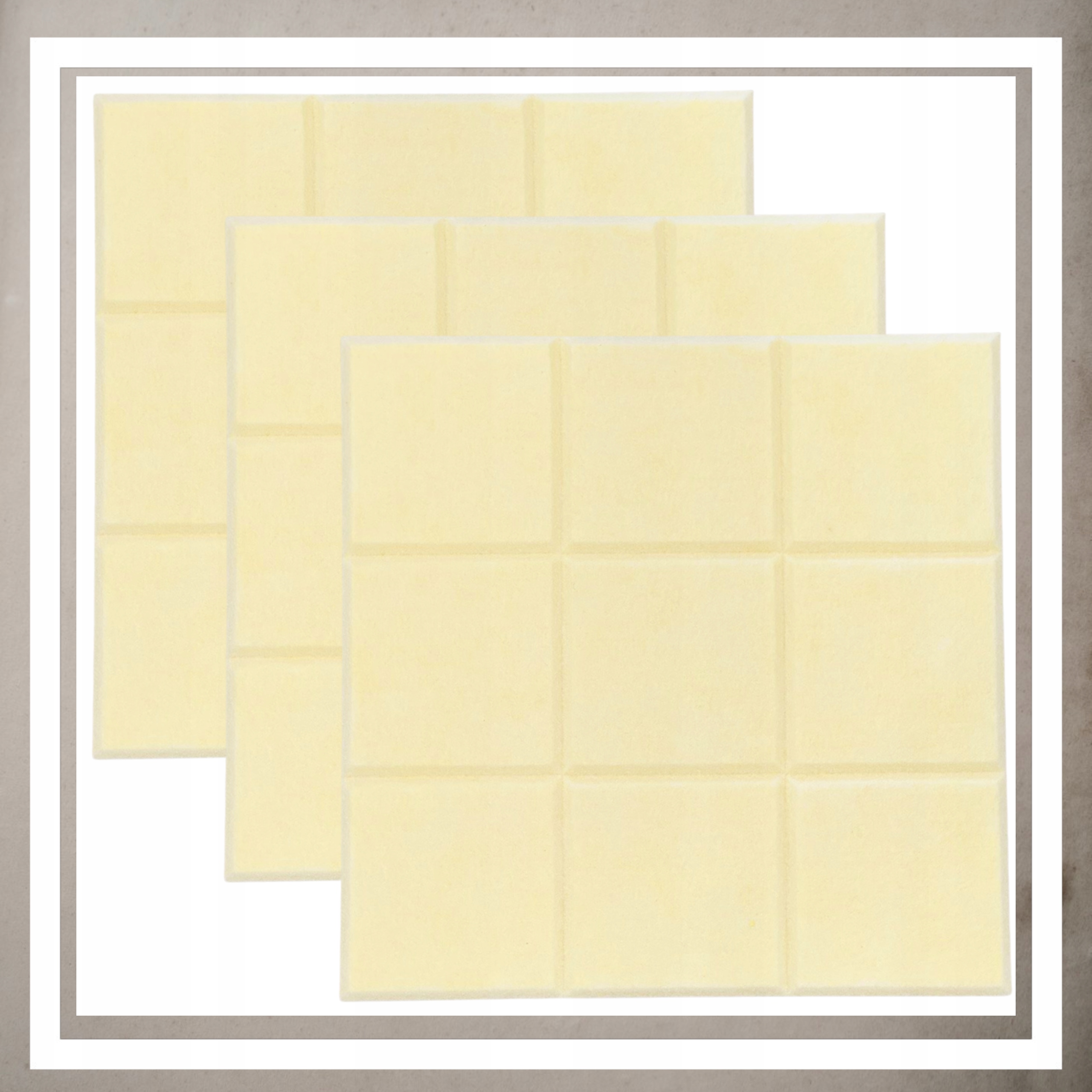 Panele Ścienne Filcowe 3D Kwadrat Zagłówek Samoprzylepne Akustyczne Soft