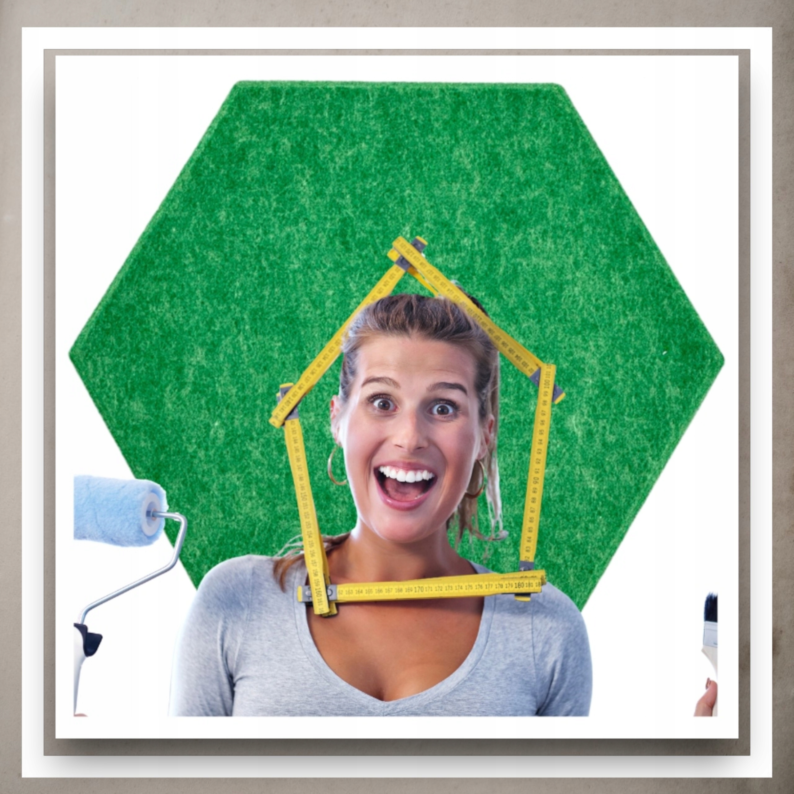 Panele Ścienne Filcowe 3D Heksagon Zagłówek Samoprzylepne Akustyczne Soft