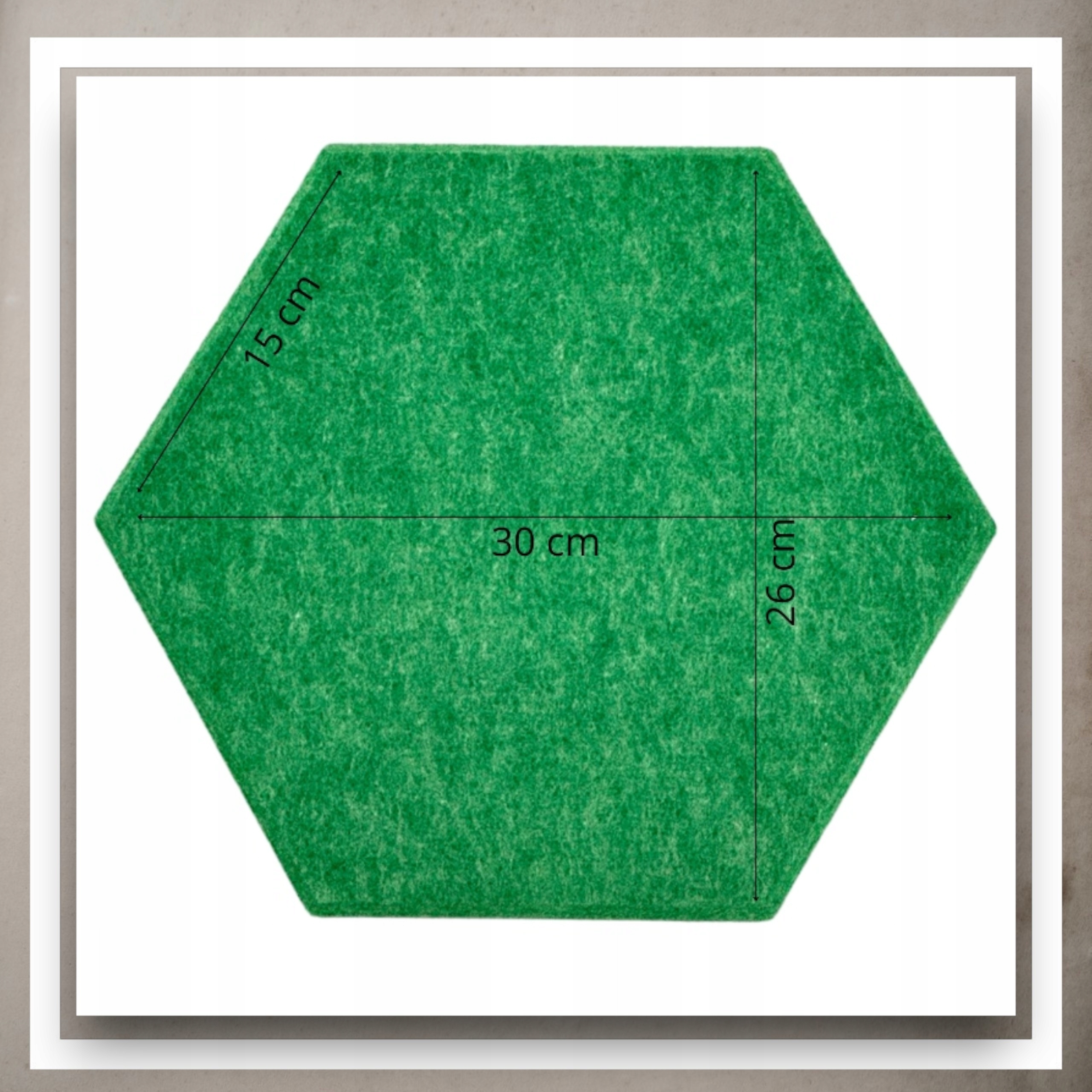 Panele Ścienne Filcowe 3D Heksagon Zagłówek Samoprzylepne Akustyczne Soft