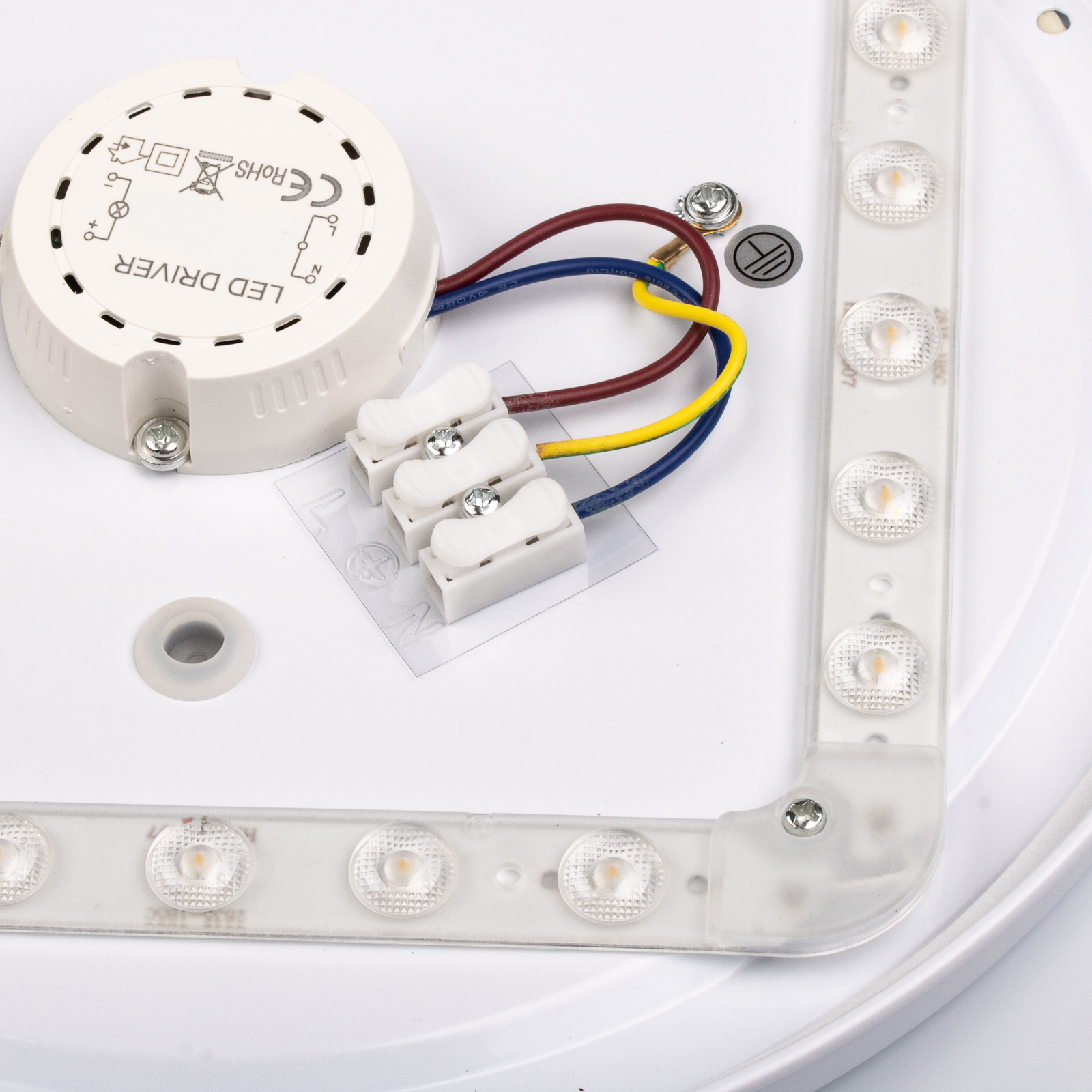 Plafon LED Panel Natynkowy Lampa Sufitowa Oprawa WOODY 24W 4000K Okrągły IP44 32cm LUMILED - trzecia cecha produktu